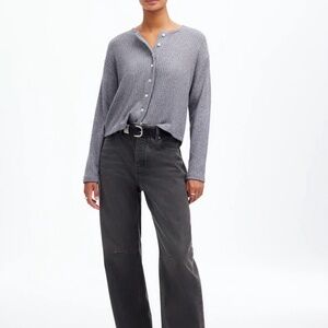 Madewell darted barrel jeans EUC